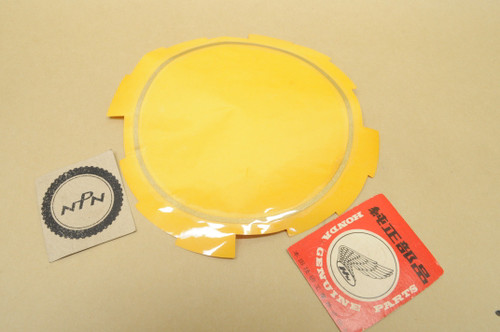 NOS Yamaha 1980 XS1100 1980 XS850 Crank Case Stator Cover Emblem 4H1-15443-00