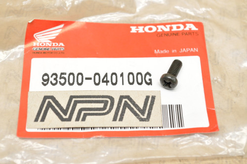 NOS Honda ATC200 FL400 GL1200 MB5 NX650 TRX125 VT1100 Screw 93500-04010-0G