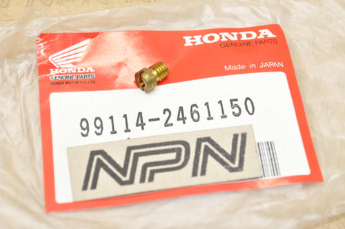 NOS Honda CA175 CB100 CL100 SL350 TL250 XL175 Carb Main Jet #115 99114-246-1150