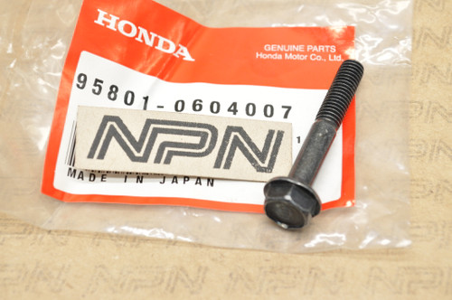 NOS Honda CBR1000 F CBR1100 XX CBR600 F4 VFR800 Flange Bolt 95801-06040-07