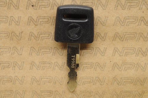 NOS Honda OEM Ignition Switch & Lock Key #79980