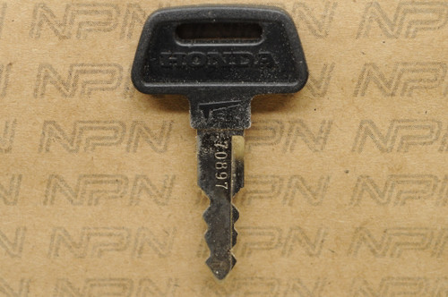 NOS Honda OEM Ignition Switch & Lock Key #70897