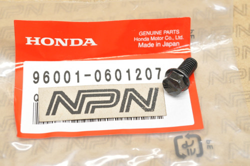 NOS Honda CB750 GL1100 TRX350 VF700 XL350 XR350 XR80 Z50 Bolt 96001-06012-07