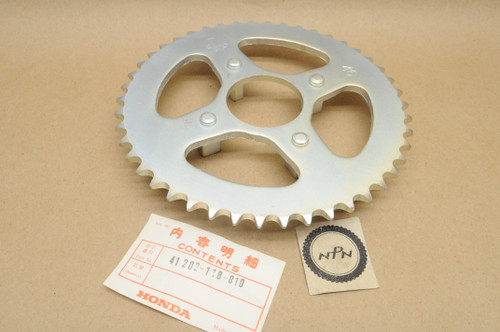 NOS Honda XR75 Rear Final Chain Drive Sprocket 46T 41202-118-810