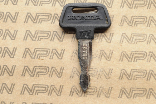 NOS Honda OEM Ignition Switch & Lock Key # 08799