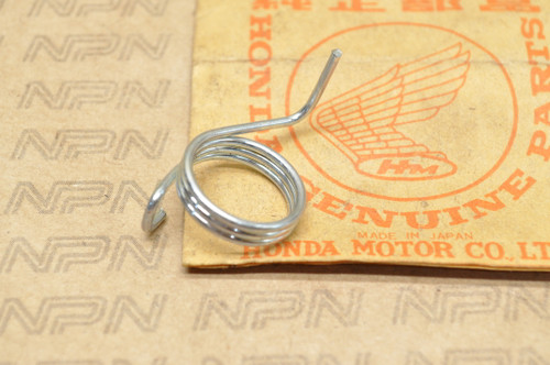 NOS Honda CL72 CL77 Left Foot Peg Rest Step Return Spring 50663-273-670