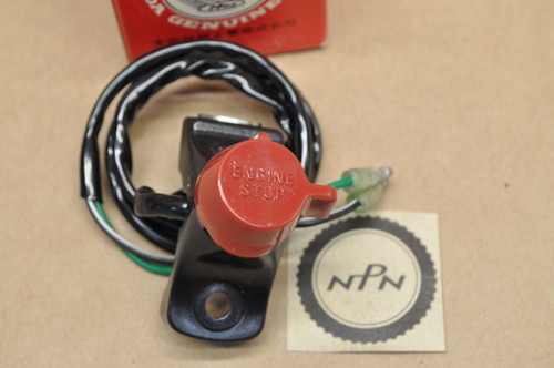 NOS Honda CB125 XL100 XL125 XL185 XL250 XL500 Stop Kill Switch 35130-428-673