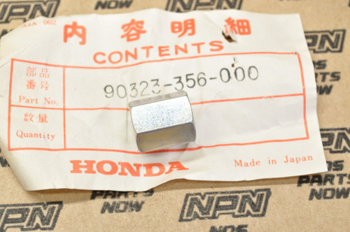 NOS Honda XL350 K0-K1 Exhaust Muffler Pipe Joint Nut 90323-356-000
