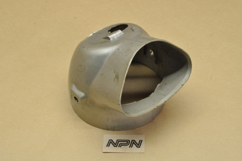Vintage Used OEM Honda CL70 CL90 CT70 S90 Head light Bucket Silver 61301-056-672