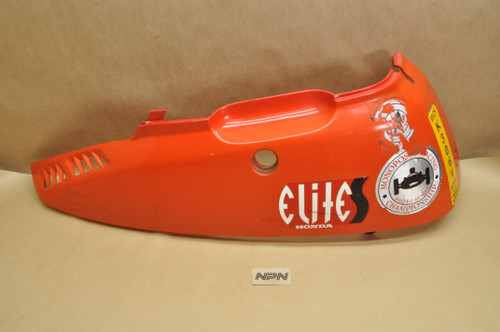 Vtg Used OEM Honda 88-90 SA50 Elite LX Lower Left Body Panel Cover 83604-GS7-000 ZC