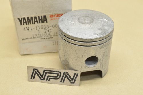 NOS Yamaha 1981 YZ80 .25 Oversize Piston 4V1-11635-00