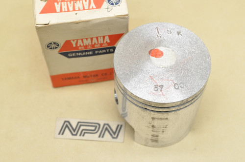 NOS Yamaha 1969-71 AT1 1970 ATM1 1.00 Oversize Piston 57.00 mm 248-11638-01