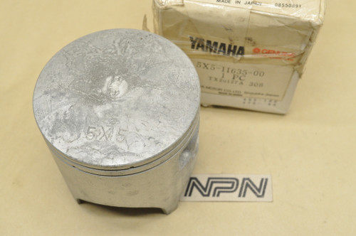 NOS Yamaha 1982 YZ250 .25 Oversize Piston 5X5-11635-00