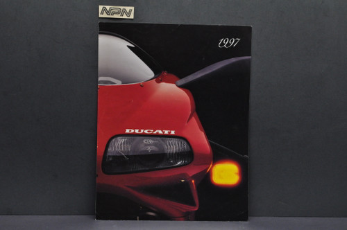 Vintage NOS 1997 Ducati Monster Supersport Superbike Motorcycle Brochure