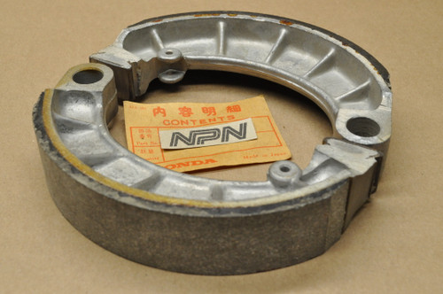 NOS Honda CL72 CL77 Early Front or Rear Wheel Brake Shoe Set 45120-273-000