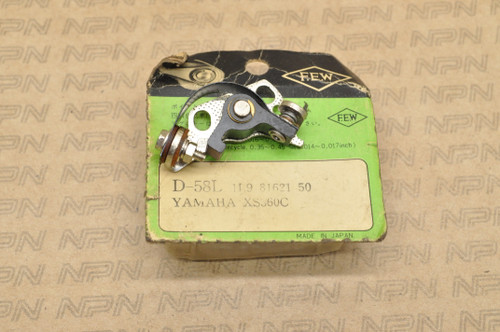 NOS Yamaha XS360 XS400 Few Ignition Points Contact Breaker 1L9-81621-50