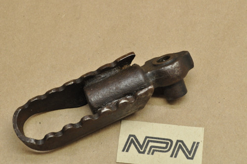 Vintage OEM Honda XL75 XL80 XR75 XR80 Left Foot Peg Rest Step 50642-152-000