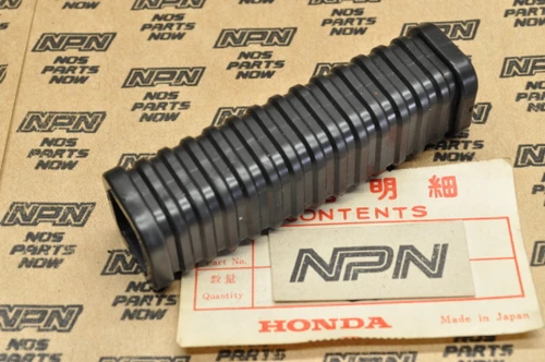 NOS Honda CB450 CB750 Sandcast CL450 CT90 Z50 Peg Rubber HM Logo 50731-024-000