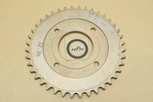 NOS Honda CB100 CB125 CL100 SL100 ST90 XL100 Portco Sprocket 40T 41201-107-670