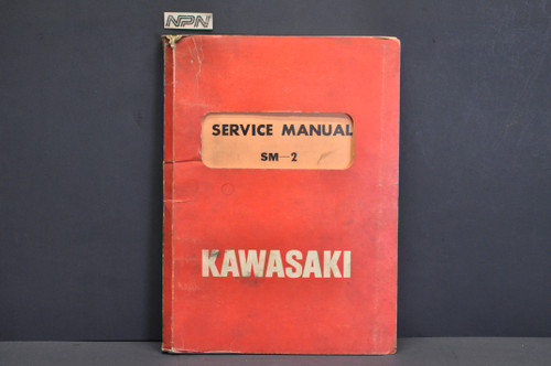 Vintage 1970 Kawasaki A1 A1SS A1R A7 A7SS H1 Motorcycle Shop Service Manual 