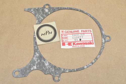 NOS Kawasaki KD125 KE125 KS125 KX125 Stator Generator Cover Gasket 14045-017