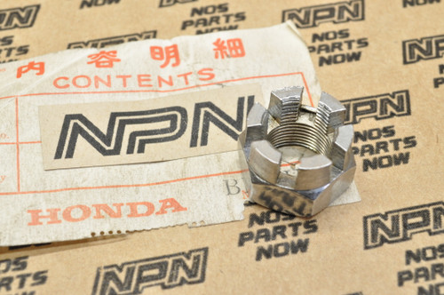 NOS Honda CB160 CL160 CL72 CL77 Castle Nut 14mm 90359-273-000