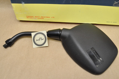 NOS Kawasaki EX305 KZ1000 KZ1100 KZ700 KZ750 Left Rear View Mirror 56001-1125