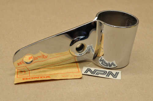 NOS Honda SL350 K0 Left Head Light Mount Fork Ear Bracket 61306-310-010
