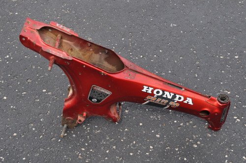 Vintage Used OEM Honda CT70 H K1 Frame Candy Ruby Red #2009749 50100-098-970 CM