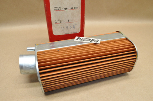NOS Honda CB72 CB77 Right Air Cleaner Filter Element 17211-268-030