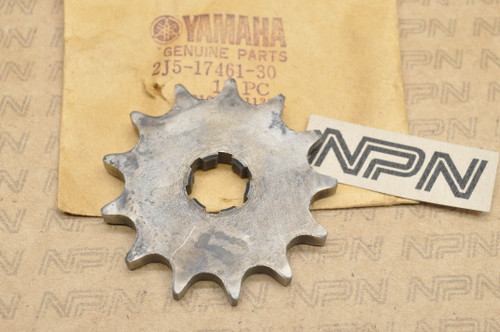 NOS Yamaha YZ80 Transmission Drive Sprocket 13T 2J5-17461-30