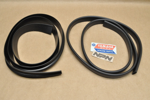 NOS Yamaha Saddle Bag Rubber Seal Gasket Set ACC-11150-00-12