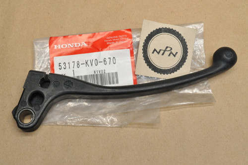 NOS Honda CMX250 CMX450 Rebel VT500 F Ascot 1988-1990 VTR250 Left Handle Bar Clutch Lever 53178-KV0-670