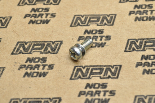 NOS Honda CB900 CBX CT70 GL1200 VF1100 XR250 Screw w/ Washer 93892-04010-00