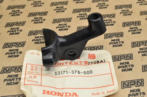 NOS Honda CR125 M CR250 M TL250 Brake Lever Perch Bracket 53171-376-000