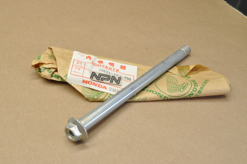 NOS Honda 1983-84 CR80 R Rear Swing Arm Pivot Bolt 90121-GC4-700