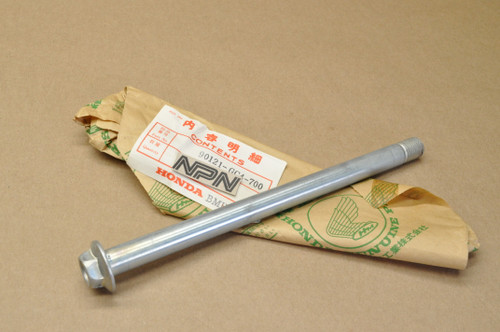 NOS Honda 1983-84 CR80 R Rear Swing Arm Pivot Bolt 90121-GC4-700