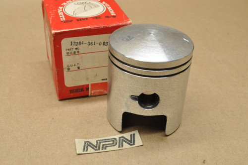 NOS Honda MT125 K0-1976 Elsinore Piston .75 Oversize 13104-361-003