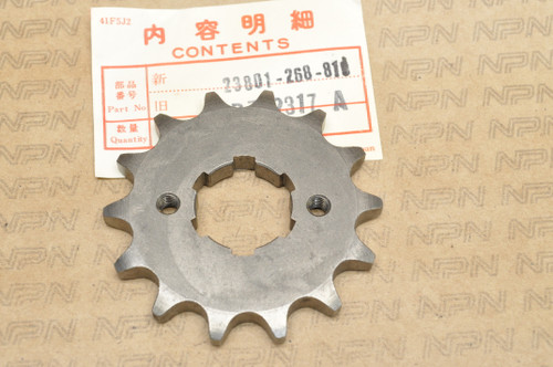 NOS Honda CB77 Front Chain Drive Sprocket 14T 23801-268-810