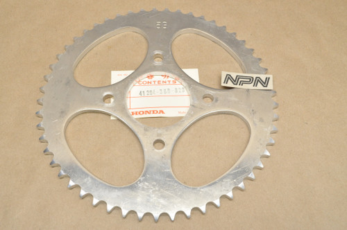 NOS Honda 1975-78 CR125 M Aluminum Rear Chain Drive Sprocket 53T 41204-360-820