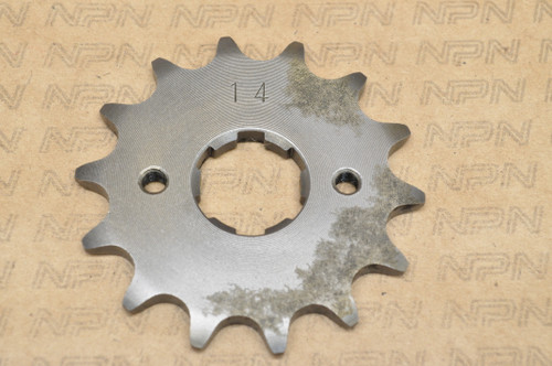 NOS Honda 1978-81 XL250 S Transmission Front Drive Sprocket 14T 23801-428-000