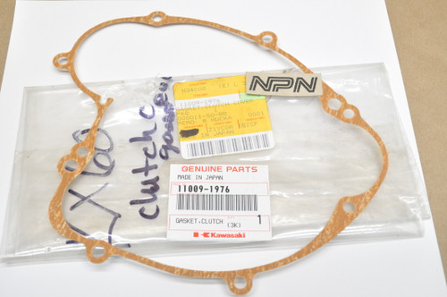 NOS Kawasaki KDX80 KX60 KX80 Clutch Cover Gasket 11009-1976