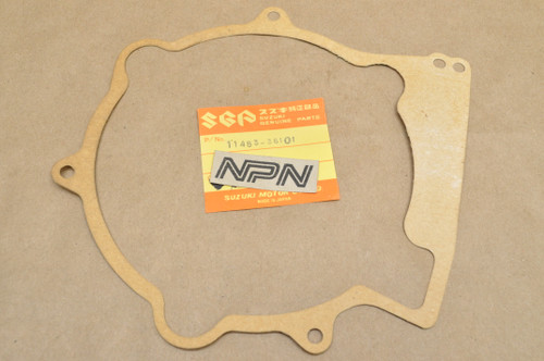 NOS Suzuki 1973-77 GT185 Stator Magneto Cover Gasket 11483-36101