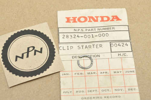 NOS Honda CB200 CL175 CL90 CL70 CT70 CT90 QA50 S90 SL70 XL70 KIck Start Clip 28324-001-000