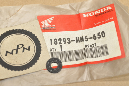 NOS Honda ATC70 ATC200 ATC250 CBX FL350 FL400 FT500 GL1500 TRX200 TRX250 TRX300 Exhaust Muffler Gasket 18293-MN5-650