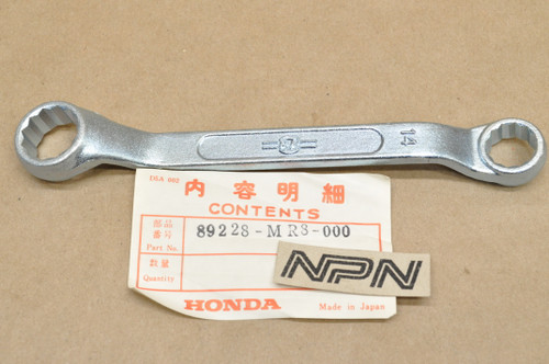 NOS Honda GL1500 GL1800 Gold Wing VFR750 VFR800 Box End Wrench 14x17 89228-MR8-000