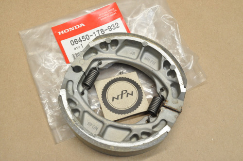 NOS Honda CL100 CT70 CT90 S65 SL70 ST90 XR75 Z50 Brake Shoe Kit 06450-178-932
