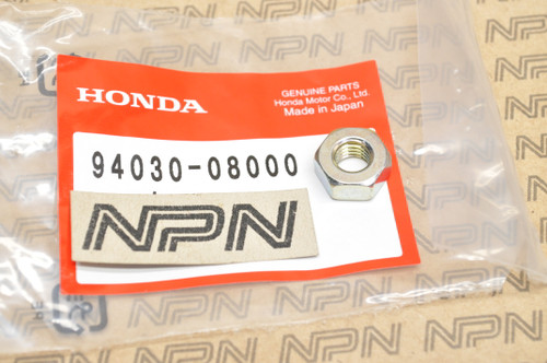 NOS Honda ATC70 CB450 CR250 CT70 GL1200 SL350 XL250 XR75 Z50 Nut 94030-08000