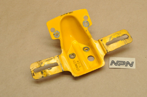 Vtg Used OEM Honda C100 C102 C105 CT200 CT90 Tail Light Mount Bracket Yellow 50215-001-821