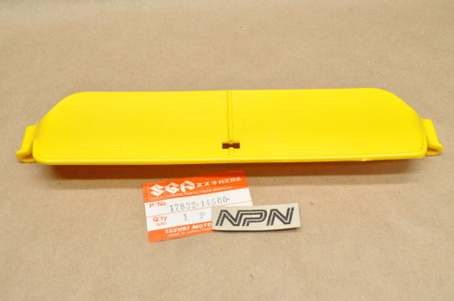 NOS Suzuki 1984-88 RM125 1986-87 RM250 Yellow Radiator Louver Guard 17832-14500